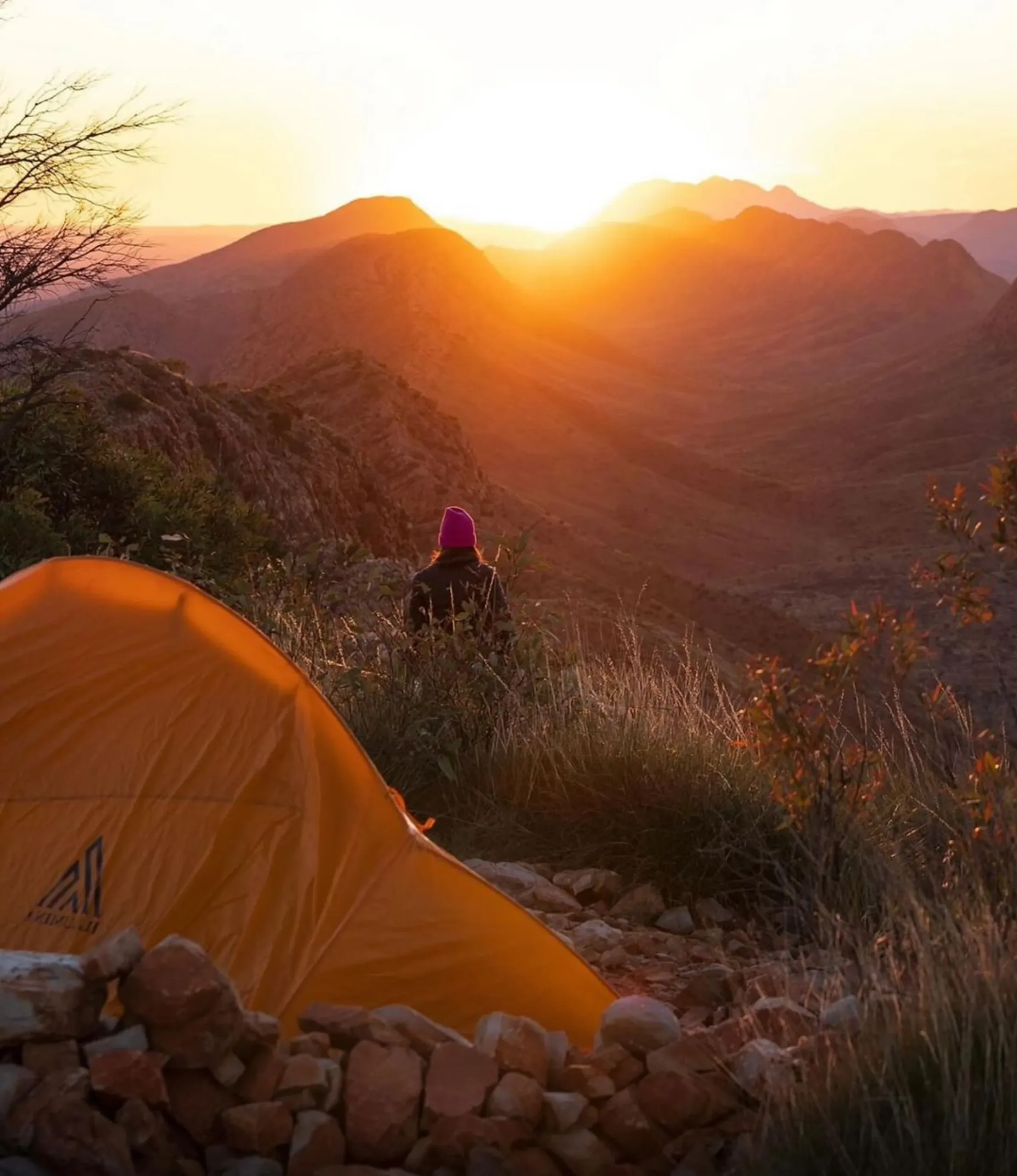 camping spots, Larapinta